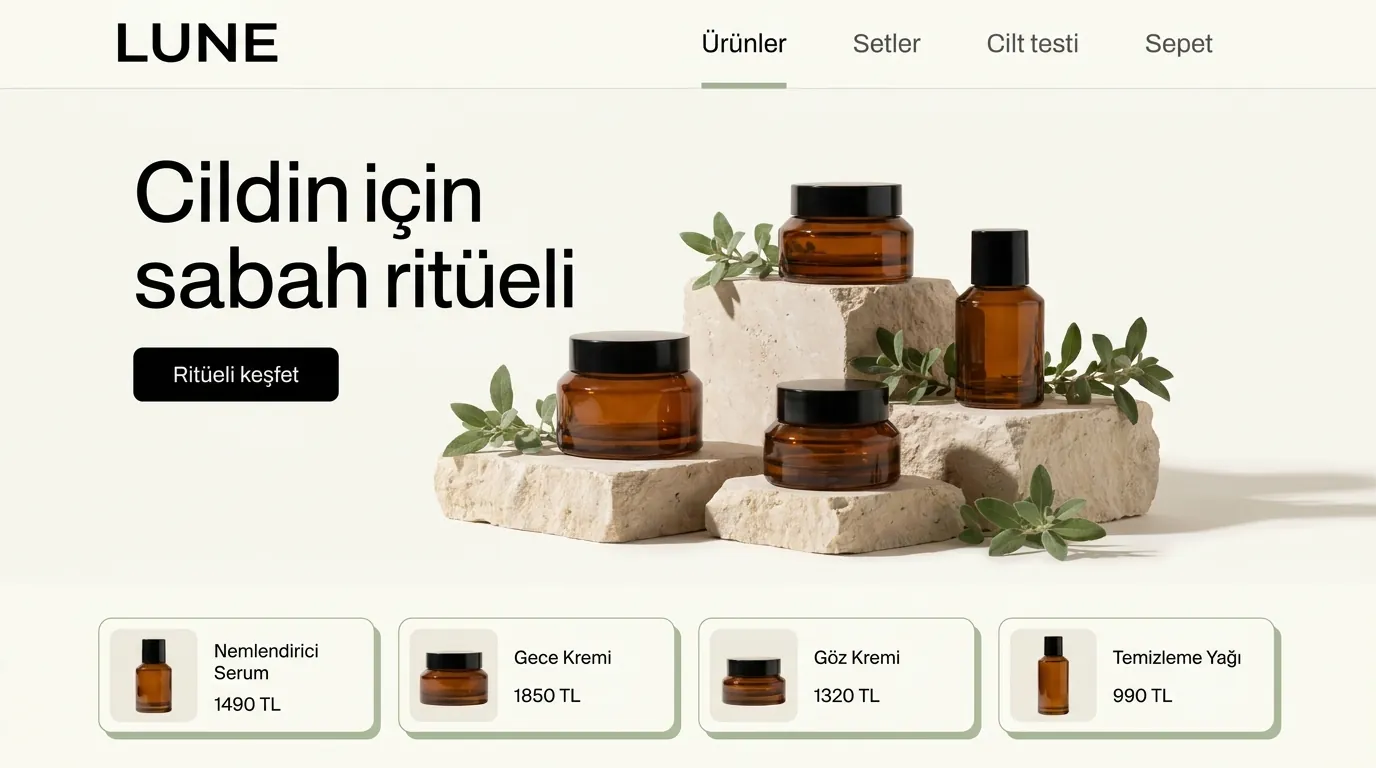 Ritual-led beauty store design preview